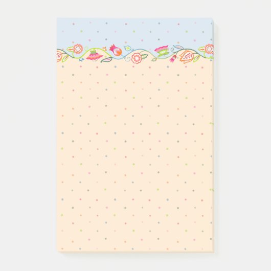 Bohemian Vine Post-it® Notes (Voorkant)
