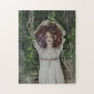 BOHEMIAN VROUW ART JIGSAW PUZZZLE LEGPUZZEL