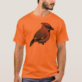 Bohemian Waxwing T-shirt (Voorkant)