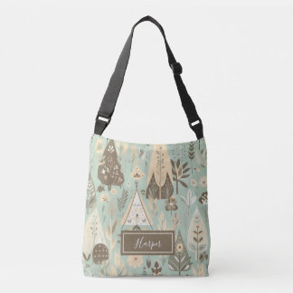 Bohemian Woodland crossbody tas