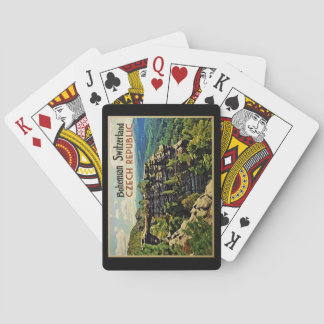 Bohemian Zwitserland Tsjechië Pokerkaarten