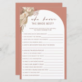 Bohemiër die het beste spel kent (Voorkant / Achterkant)