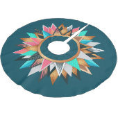 Bohemisch geïnspireerde boomrok kerstboom rok (Gekanteld)