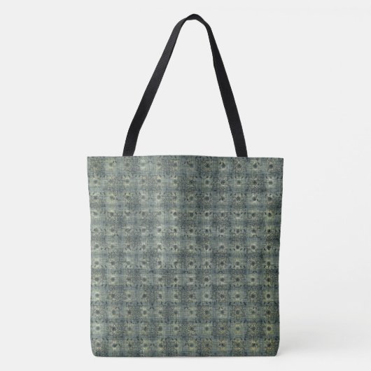 Bohemisch stijlgecontroleerd patroon, Canvas tas (Voorkant)