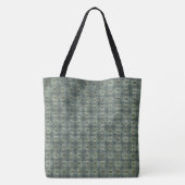 Bohemisch stijlgecontroleerd patroon, Canvas tas (Achterkant)