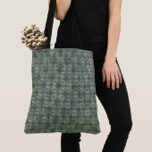 Bohemisch stijlgecontroleerd patroon, Canvas tas (Dichtbij)