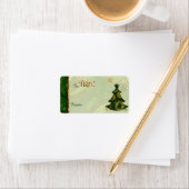 Bohemische kerstbomen of NAAM TAG Etiket (Insitu)