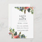 Bohemise marinekoraal - sla de datum op aankondiging (Voorkant / Achterkant)