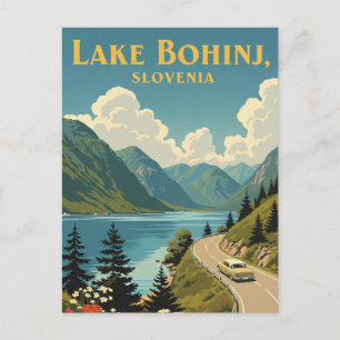 Bohinj-meer Slovenië Briefkaart