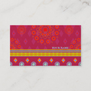 BOHO1 Mandala - visitekaartje