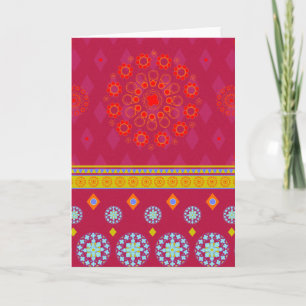 BOHO1 Mandala - Wenskaart Kaart