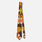 Boho 70s 60s Hippy Retro Stropdas (Voorkant)