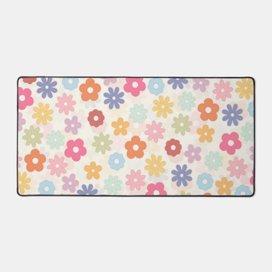 Boho 70's Retro Daisy Flowers (Recto)