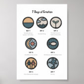 Boho 7 jours de création poster (Devant)