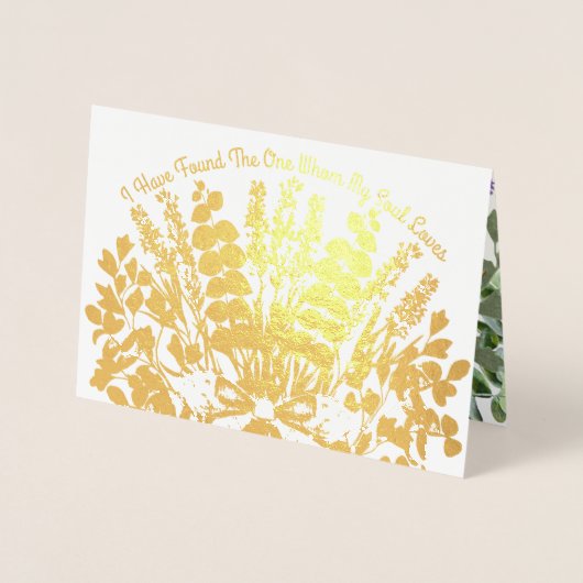 Boho a trouvé celui que j'aime Faire-part de maria (Devant)