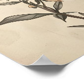 Boho Abeille en Impression de Fleur Violette, Bour (Coin)