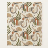 Boho Abstract Botanical Notebook Cover Background (Dos)