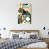 Boho abstract design - toile étirée (Insitu(Chambre))