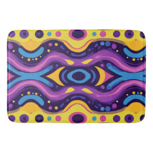 Boho Abstract kleurrijk 17 Badmat