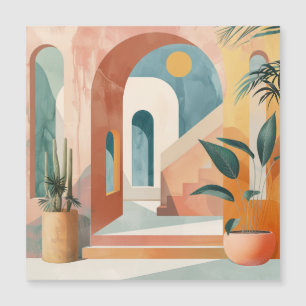 Boho Abstract landschap (10)