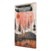 Boho Abstract landschap (13) Mini Klembord (Angled2)