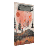 Boho Abstract landschap (13) Mini Klembord (Schuin)
