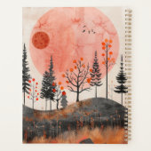 Boho Abstract landschap (13) Planner (Achterkant)