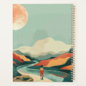 Boho Abstract landschap (14) Planner (Achterkant)