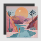 Boho Abstract landschap (18) (Voorkant / Achterkant)