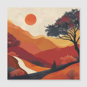 Boho Abstract landschap (19)