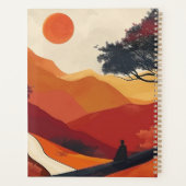 Boho Abstract landschap (19) Planner (Achterkant)