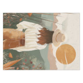 Boho Abstract landschap (20) Tafelkleed (Voorkant (Horizontaal))