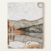 Boho Abstract landschap (3) Planner (Achterkant)