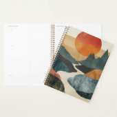 Boho Abstract landschap (5) Planner (Display)