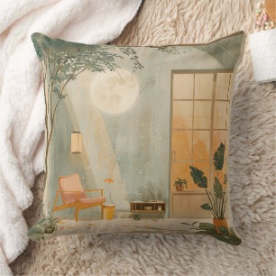 Boho Abstract landschap (6) Kussen