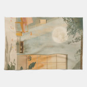 Boho Abstract landschap (6) Theedoek (Horizontaal)