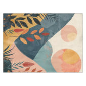 Boho Abstract landschap (8) Tafelkleed (Voorkant (Horizontaal))