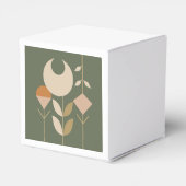 Boho Abstract Lily Bedankdoosjes (Achterkant)