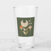 Boho Abstract Lily Glas (Voorkant)