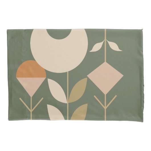 Boho Abstract Lily Kussensloop (Voorkant)