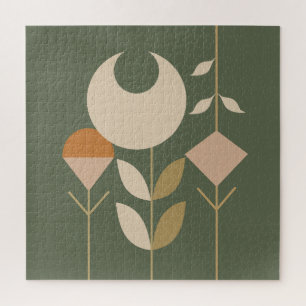 Boho Abstract Lily Legpuzzel