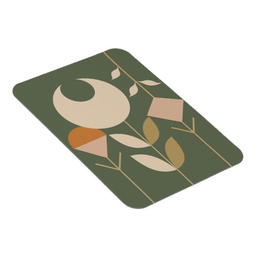 Boho Abstract Lily Magneet (Rechterzijde)