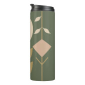 Boho Abstract Lily Thermosbeker (Geroteerd rechts)
