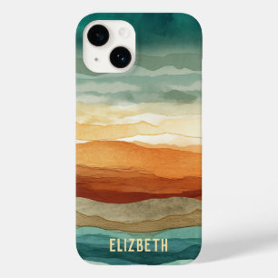 Boho Abstract Pattern Case-Mate iPhone 14 Hoesje