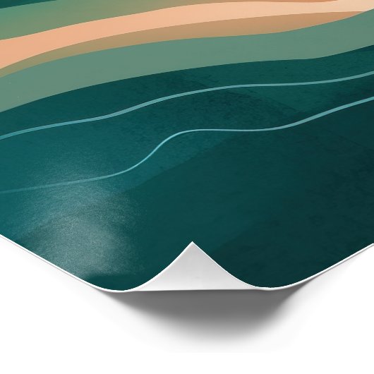 Boho Abstract Perfect Poster (Hoek)