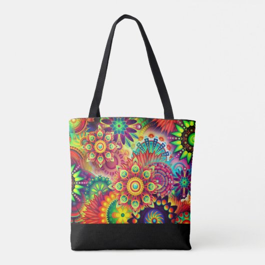 Boho Abstract tas (Achterkant)
