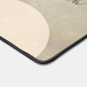 Boho Abstracte Rainbow Art Decor Bureaumat (Hoek)