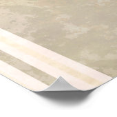 Boho Abstracte Rainbow Art Decor Poster (Hoek)