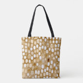 Boho Abstracte Tote Tas (Achterkant)