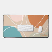 Boho Abstrait esthétique personnalisée Nom de bure (Clavier et souris)